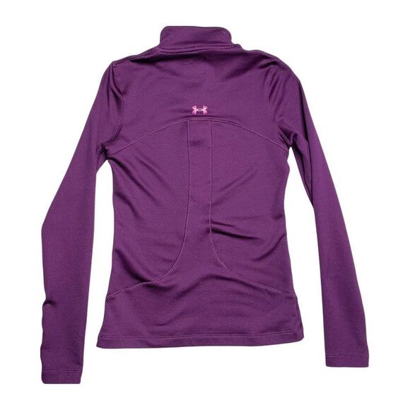 Under Armor Women's Purple Longs Sleeve Lightweight Athletic Jacket SZ SP - Picture 2 of 5